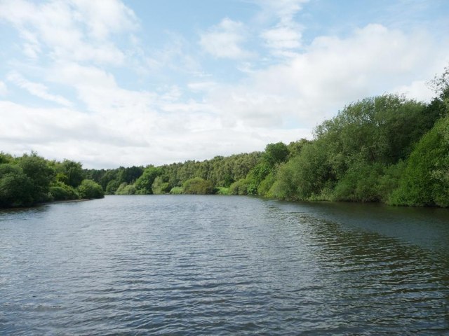 The River Aire at Fairburn Ings