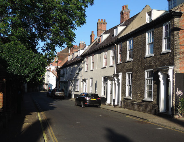 Norwich: Colegate © Martin Bodman cc-by-sa/2.0 :: Geograph Britain and ...