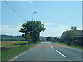 A76 southbound at Closeburn village boundary