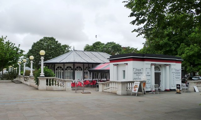 Town Gardens ice cream parlour, Southport