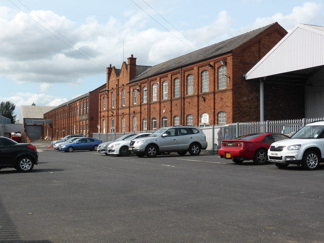 Former Tomkinson & Adam carpet works,... © Chris Allen :: Geograph ...