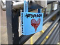H4572 : Love lock, Omagh (3) by Kenneth  Allen