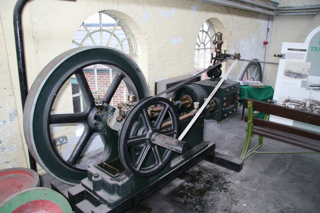 Eastney Pumping Station - horizontal steam engine
