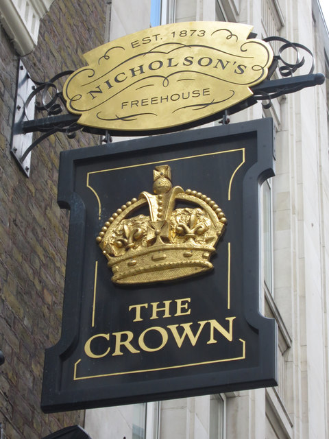 The Crown sign
