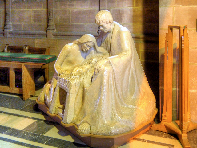 Holy Family Sculpture, Liverpool Cathedral