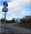 ST3190 : Cycle route signs alongside Pillmawr Road, Malpas, Newport by Jaggery
