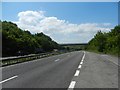 Looking west on the A27