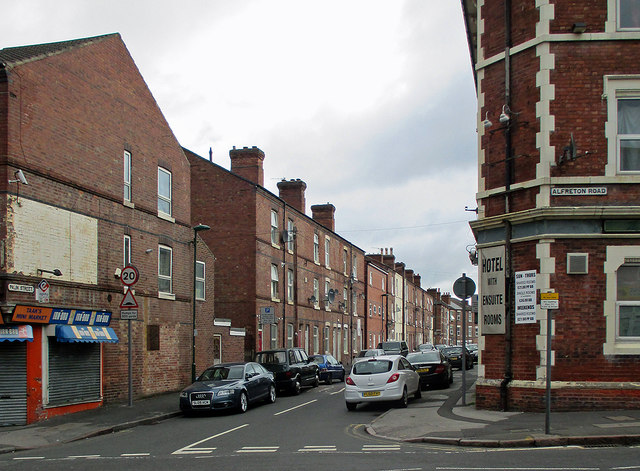 Radford: the corner of Alfreton Road and... © John Sutton cc-by-sa/2.0 ...