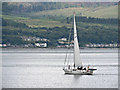 Yacht off Inverkip