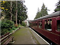 Awaiting departure from Winchcombe railway station