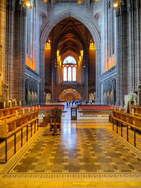 Liverpool Cathedral, Chancel and the Great Space