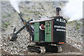NY3224 : Threlkeld Quarry - steam excavator (navvy) by Chris Allen