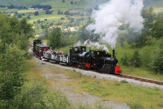 Threlkeld Quarry - steam train