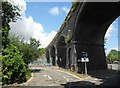 SU8693 : High Wycombe: Frogmoor railway viaduct by Nigel Cox