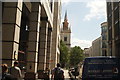 View of St. Lawrence Jewry church from Gresham Street