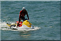 SZ6398 : RNLI Lifeguard by Peter Trimming