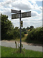 Roadsign on Stoke Road