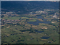 Dams to Darnley Country Park from the air