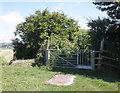 Blocked footpath