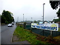 Banner along Crevenagh Road, Omagh