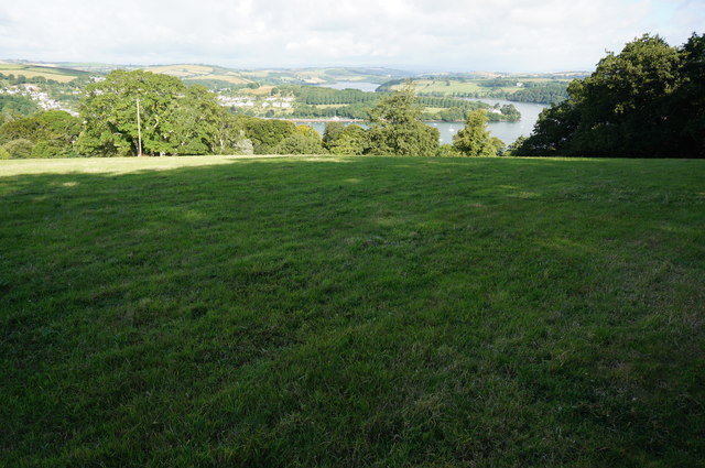 View towards the River Dart