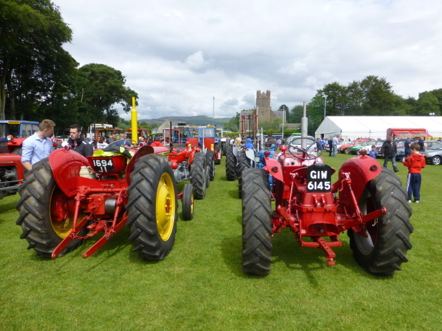 Tractors (rear view), Plumbridge