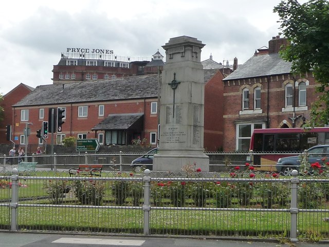 War memorial, Newtown, Powys