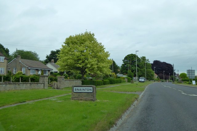 Village sign for Snainton