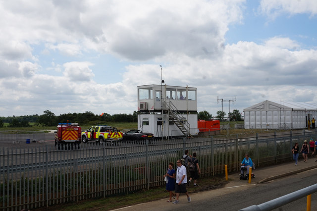 Air Traffic Control Building at Silverstone