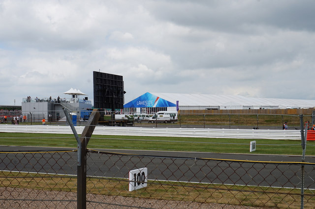 The Lakeside building at Silverstone