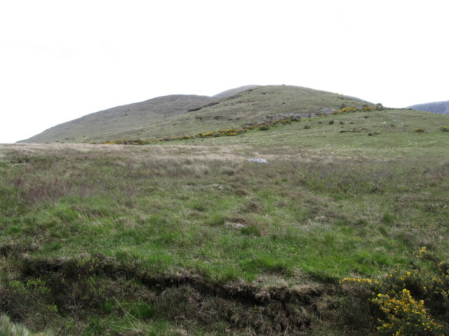 The northern foothills of the High Mournes