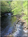 The River Irthing north of the Gilsland Spa Hotel (3)