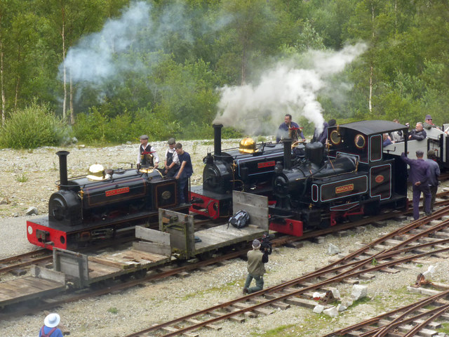 Threlkeld Quarry & Mining Museum - the train now arriving!