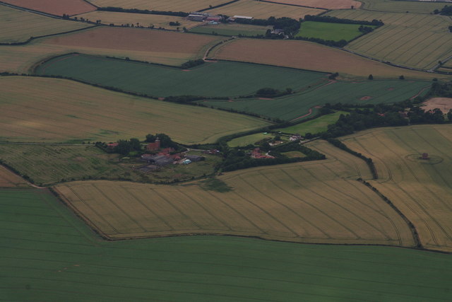 Hilston and Admiral Storr's Tower: aerial 2015