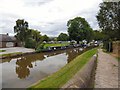 SJ9688 : Peak Forest Canal at Marple by Gerald England