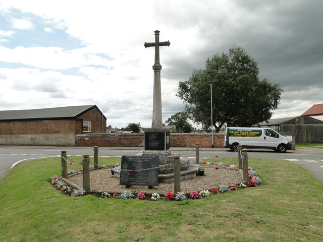 Hilgay War Memorial with the WW2 aircraft crashes memorial
