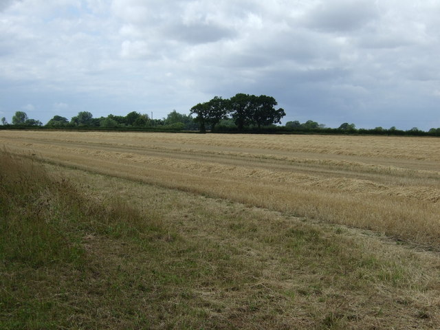 Stubble field off Brickiln Lane