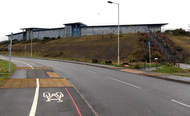 South side of Maesteg School © Jaggery :: Geograph Britain and Ireland