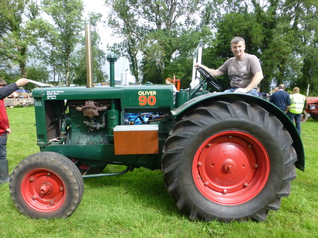 Oliver 90 tractor, Clogher Valley... © Kenneth Allen :: Geograph Ireland