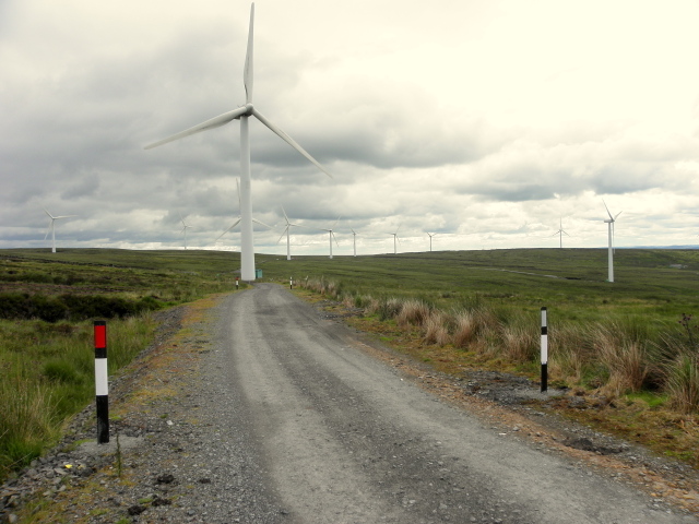 Road, Tappaghan Wind Farm