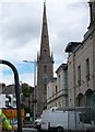 The spire of Christ Church Cathedral, Lisburn