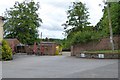 Car park of Triton Inn, Sledmere