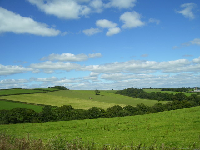 Pastoral view from St Cynin's Church,... © welshbabe cc-by-sa/2.0 ...