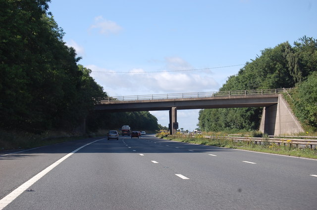 M69 Bazzard Road bridge © J. Hannan-Briggs cc-by-sa/2.0 :: Geograph ...