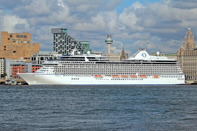 Oceania's Marina, Liverpool Cruise Terminal