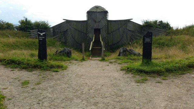 The Harrier Hide at Martin Mere