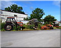 Old tractors and parts, Station Approach, Narberth