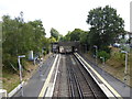 Looking east from passenger bridge at Bexleyheath Station