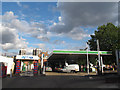 BP filling station and car-wash, Devonshire Grove