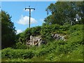 Rock face near Whitehill